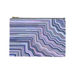 Electric Field Art Xxi Cosmetic Bag (large) by okhismakingart