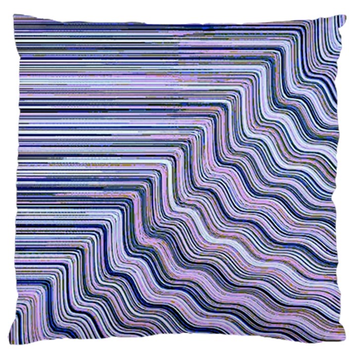 Electric Field Art XXI Large Cushion Case (One Side)