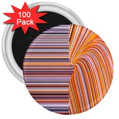 Electric Field Art Xxii 3  Magnets (100 Pack) by okhismakingart