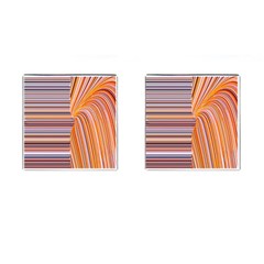 Electric Field Art Xxii Cufflinks (square) by okhismakingart