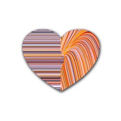 Electric Field Art Xxii Heart Coaster (4 Pack) 