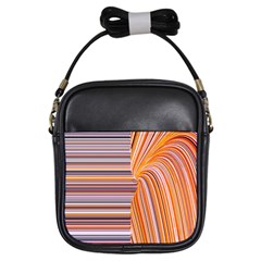 Electric Field Art Xxii Girls Sling Bag by okhismakingart