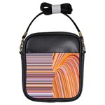 Electric Field Art XXII Girls Sling Bag Front