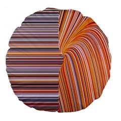 Electric Field Art Xxii Large 18  Premium Flano Round Cushions by okhismakingart