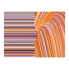 Electric Field Art Xxii Double Sided Flano Blanket (mini)  by okhismakingart