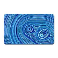 Electric Field Art Xxiii Magnet (rectangular) by okhismakingart