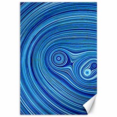 Electric Field Art Xxiii Canvas 12  X 18  by okhismakingart