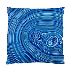 Electric Field Art Xxiii Standard Cushion Case (one Side) by okhismakingart