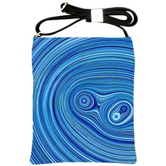 Electric Field Art Xxiii Shoulder Sling Bag by okhismakingart