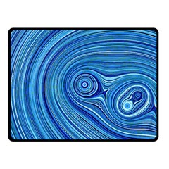 Electric Field Art Xxiii Fleece Blanket (small) by okhismakingart