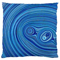 Electric Field Art Xxiii Standard Flano Cushion Case (one Side) by okhismakingart