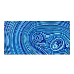 Electric Field Art Xxiii Satin Wrap by okhismakingart