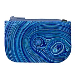 Electric Field Art Xxiii Large Coin Purse by okhismakingart