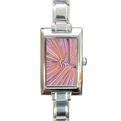 Electric Field Art Xxiv Rectangle Italian Charm Watch by okhismakingart