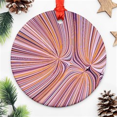 Electric Field Art Xxiv Ornament (round) by okhismakingart