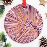 Electric Field Art XXIV Ornament (Round) Front