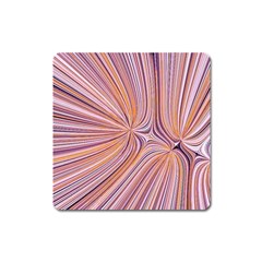 Electric Field Art Xxiv Square Magnet by okhismakingart