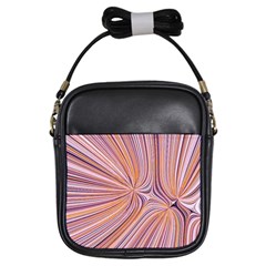 Electric Field Art Xxiv Girls Sling Bag by okhismakingart