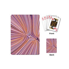 Electric Field Art Xxiv Playing Cards (mini) by okhismakingart