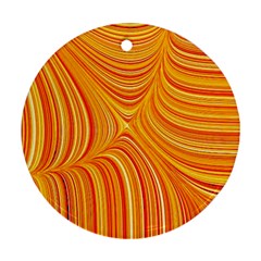 Electric Field Art Xxv Ornament (round) by okhismakingart