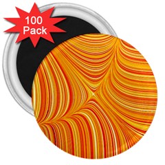 Electric Field Art Xxv 3  Magnets (100 Pack) by okhismakingart