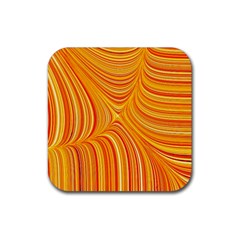 Electric Field Art XXV Rubber Coaster (Square) 