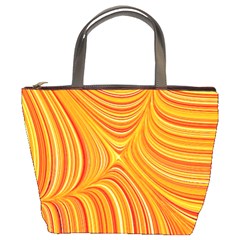 Electric Field Art XXV Bucket Bag