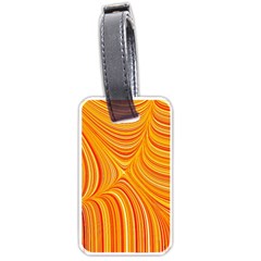 Electric Field Art XXV Luggage Tags (One Side) 