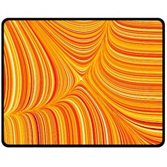 Electric Field Art XXV Double Sided Fleece Blanket (Medium) 