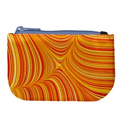 Electric Field Art Xxv Large Coin Purse by okhismakingart