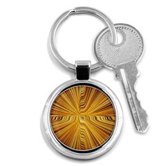 Electric Field Art Xxvi Key Chains (round)  by okhismakingart