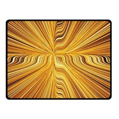 Electric Field Art Xxvi Fleece Blanket (small) by okhismakingart