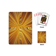 Electric Field Art Xxvi Playing Cards (mini) by okhismakingart