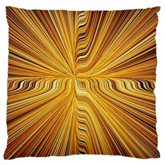 Electric Field Art Xxvi Standard Flano Cushion Case (one Side) by okhismakingart