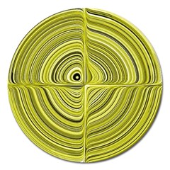 Electric Field Art Xxvii Magnet 5  (round) by okhismakingart