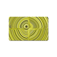 Electric Field Art Xxvii Magnet (name Card) by okhismakingart