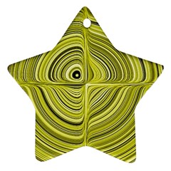 Electric Field Art Xxvii Star Ornament (two Sides) by okhismakingart