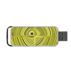 Electric Field Art Xxvii Portable Usb Flash (one Side) by okhismakingart