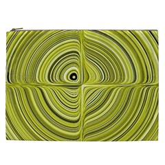 Electric Field Art Xxvii Cosmetic Bag (xxl) by okhismakingart