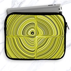 Electric Field Art Xxvii Apple Ipad 2/3/4 Zipper Cases by okhismakingart