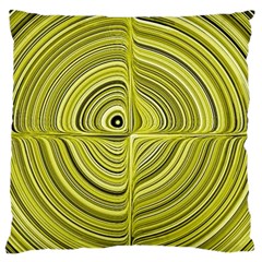 Electric Field Art Xxvii Standard Flano Cushion Case (one Side) by okhismakingart