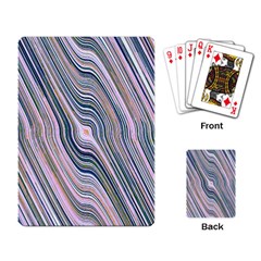 Electric Field Art Xxviii Playing Cards Single Design by okhismakingart