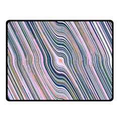 Electric Field Art Xxviii Fleece Blanket (small) by okhismakingart