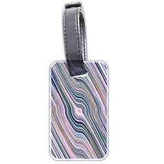 Electric Field Art Xxviii Luggage Tags (two Sides) by okhismakingart