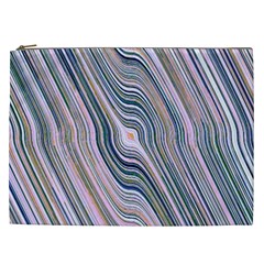 Electric Field Art Xxviii Cosmetic Bag (xxl) by okhismakingart