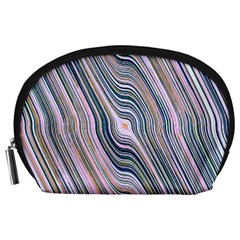 Electric Field Art Xxviii Accessory Pouch (large) by okhismakingart