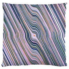 Electric Field Art Xxviii Standard Flano Cushion Case (one Side) by okhismakingart