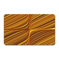 Electric Field Art Xxix Magnet (rectangular) by okhismakingart