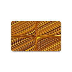 Electric Field Art Xxix Magnet (name Card) by okhismakingart