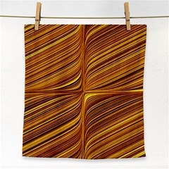 Electric Field Art Xxix Face Towel by okhismakingart